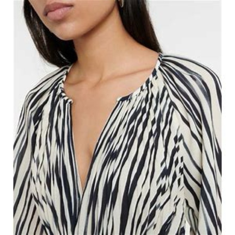Proenza Schouler ‘Carol’ Black and White Striped Dress, Size 4, NWT - Picture 3 of 11